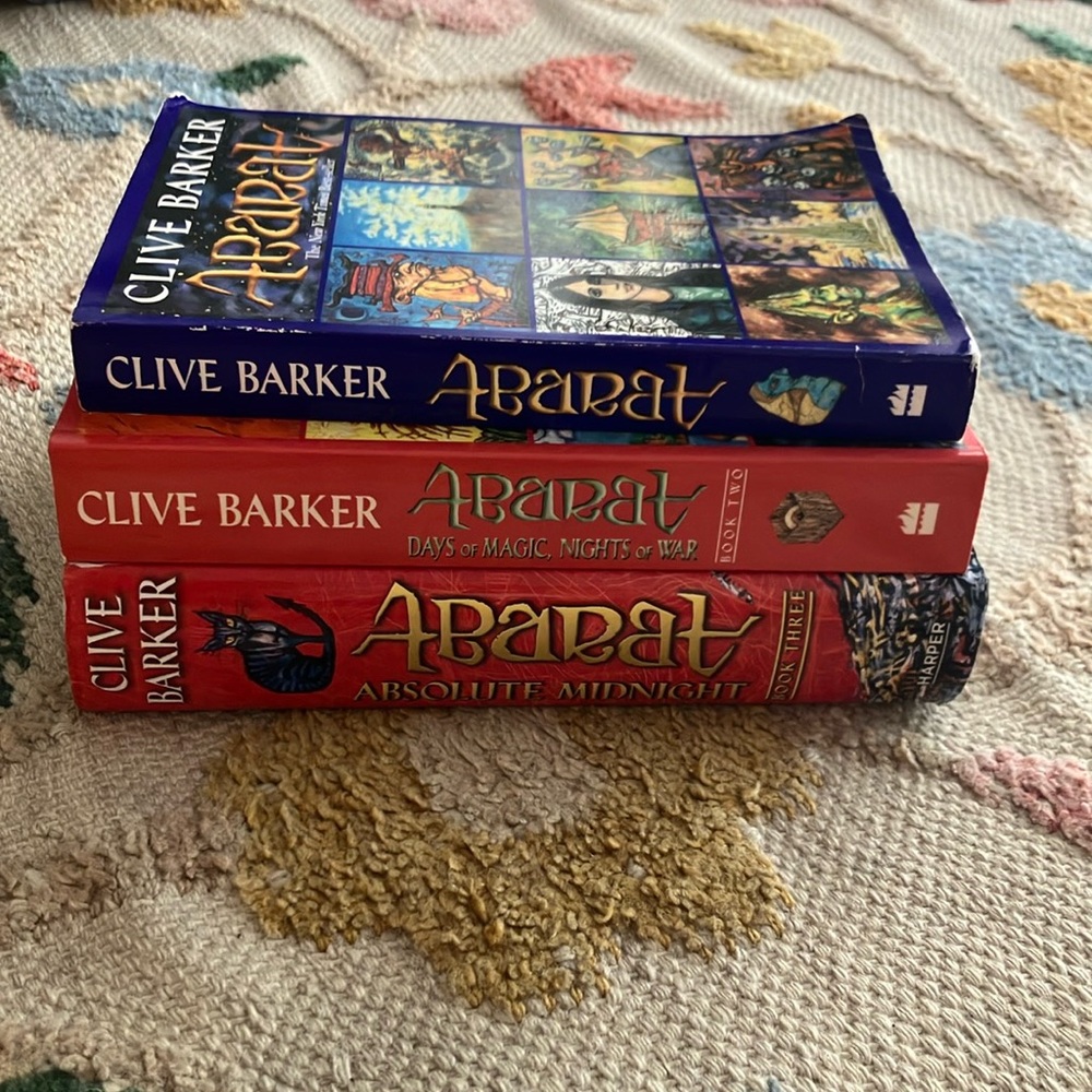 Abarat Trilogy Excellent Condition